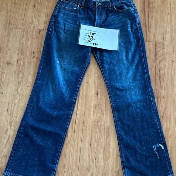 Lucky Brand 361 Vintage Straight Jeans Medium Wash Mid Rise Mens Size 32 x 32 - Picture 2 of 9